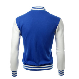 Veste universitaire d'hiver pour homme de haute qualité, 100% coton, tissu polaire léger, impression de logo personnalisée sur le devant, service OEM - Product Image 2