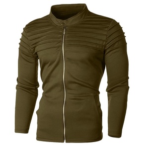 Trajes de chándal estampados de dos piezas personalizados para hombre Trajes de chándal elegantes con cremallera para gimnasio y deportes de invierno disponibles en tamaño XL - Product Image 2