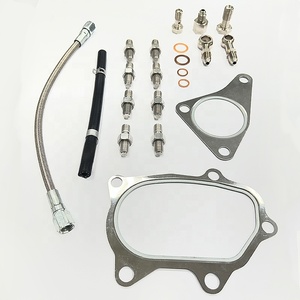 Kit d'installation de turbocompresseur à bride triangulaire RY TURBO Subaru EJ20 EJ25 pour remplacement et réparation - Product Image 3