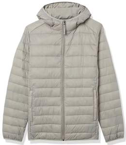 Chaqueta de plumón corta con capucha y cremallera desmontable, de algodón personalizado para invierno, para hombre, fabricada a medida. - Product Image 3