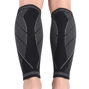 Genouillère de compression personnalisable avec logo, en nylon souple, respirant et fin, antidérapante, idéale pour la gym et l'exercice - Product Image 6