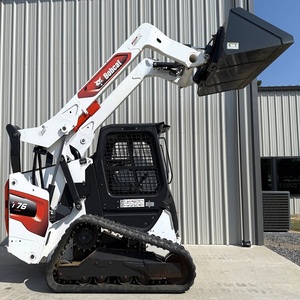 รถตักล้อยางขนาดเล็ก Bobcat T76 รุ่นขายดีที่สุด พร้อมระบบ PLC แกนกลางที่แข็งแกร่ง มอเตอร์ แบริ่งปั๊ม เกียร์รถตักล้อยางด้านหน้า - Product Image 4
