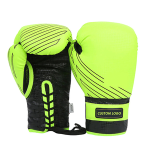 Gants de boxe personnalisés en cuir de vachette véritable, faits à la main, durables, légers, de qualité supérieure, avec logo personnalisé, nouvelle collection, très demandés. - Product Image 1