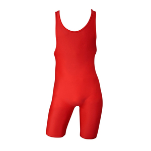 Maillot de lutte pour hommes, sans manches, color block, respirant, anti-transpiration, ajusté, en spandex et polyester, uniforme de compétition sportive - Product Image 4
