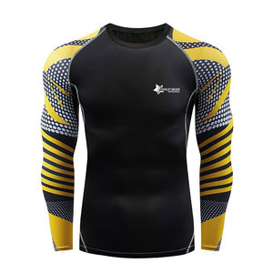 Rashguard de MMA al Por Mayor, Fabricante Profesional, Más Vendido, Transpirable, de Alta Calidad, Personalizable, Spandex/Poliéster - Product Image 1