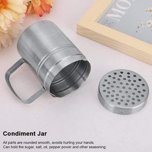 Professional Baking Cooking Home Restaurant Sugar Cocoa Powder Spice Jar Stainless Steel Dredge <b>Shaker</b> - Product Image 6