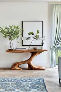 Customized <b>live</b> <b>edge</b> <b>table</b> solid wood console <b>table</b> unique entryway hallway dresser farmhouse entryway console <b>table</b> home accent - Product Image 4