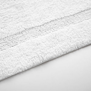 Tapis de porte antidérapant, tapis d'entrée de bienvenue, tapis de sol en peluche, fabriqué à la machine, motif floral moderne, coton écologique, carré, fin, pour salle de bain - Product Image 2