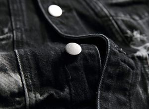 Wholesale Custom <b>Light</b> Blue Canvas Denim <b>Jacket</b> <b>Men</b> 100% Cotton Fleece Lining Breathable Garment Dyed Excellent Quality - Product Image 6