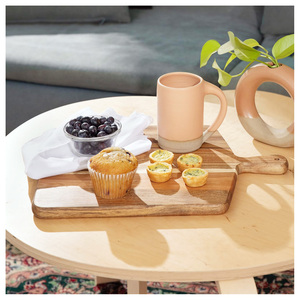 Planche à découper en bois professionnelle de qualité supérieure, élégante et moderne, planches à découper en bois naturelles durables - Product Image 4