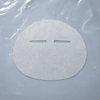 Masque en tissu non tissé Y246 hydratant et confortable à base de chitosane soluble dans l'eau et de gel d'organismes marins, pour le soin de la peau