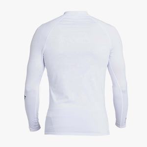 Camisetas de compresión de manga larga con cuello redondo y manga raglán para mujer, de poliéster y elastano, transpirables y de secado rápido, al por mayor - Product Image 4