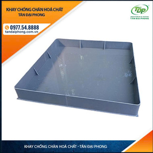 Plateau en plastique PVC industriel de 1 kg, personnalisé, haute qualité, OEM/ODM, pour machines chimiques, fabriqué au Vietnam - Product Image 2