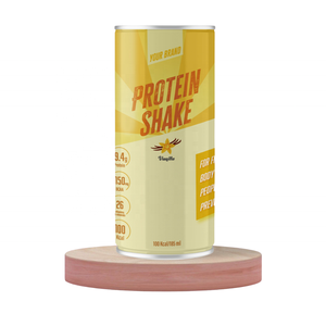 Innovative Healthcare Solutions Liquid Supplements in Tin Cans <b>Protein</b> Shake Exercise Workout Drink - Product Image 1