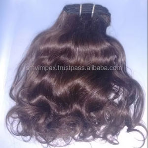 Extensiones de cabello humano Remy de un solo donante, textura gruesa, cuerpo ondulado, trama de cabello crudo de la India. Ondulado natural, trama de cabello súper crudo - Product Image 6