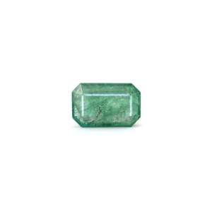 Natural Zambian Emerald Emerald Cut Green 8.67 Carat Loose Gemstone with Light Effect Third Party Certified for Fine Jewelry - Product Image 1