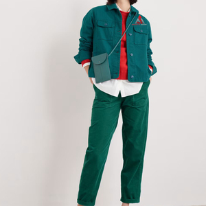 Vestes en jean pour femmes de qualité supérieure, prix d'usine, col rabattu, fermeture à boutons, style vintage décontracté, coupe-vent, tissu 300g - Product Image 4