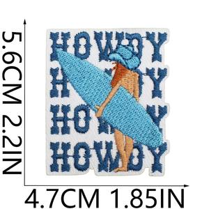 Parche de Chenilla Bordado Personalizado, Termoadhesivo o para Coser, Ecológico, con Logotipo para Uniformes, Insignia Decorativa para Ropa, Nuevo Diseño - Product Image 4