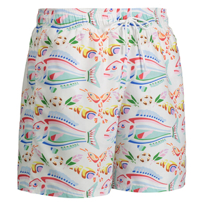 Fish pattern board shorts Quick dry swimwear <b>men</b> Drawstring waist casual shorts <b>Men's</b> printed swim <b>trunks</b> - Product Image 6