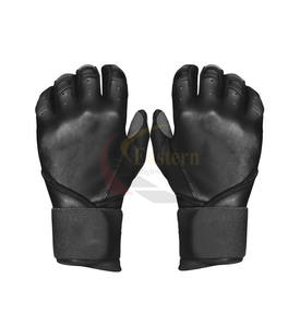 Guantes de Bateo de Béisbol Color Verde Lima y Morado, Transpirables, Diseño Deportivo de Color Sólido, para Entrenamiento con Mano Derecha - Product Image 6