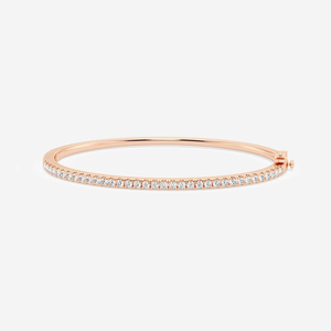 Brazalete de Diamantes Cultivados en Laboratorio, Corte Redondo, 1.5 Quilates, Pavé Francés, 7 Pulgadas, Joyería Brillante y Elegante, Regalo para Mujer - Product Image 2