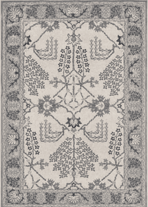 พรมขนสัตว์ทำมือลายดอกไม้สีเขียวสไตล์โอเรียนทอล คุณภาพพรีเมียม สำหรับตกแต่งบ้าน ใช้ปูพื้นห้องนั่งเล่นและห้องนอน รุ่นปี 2026 - Product Image 2