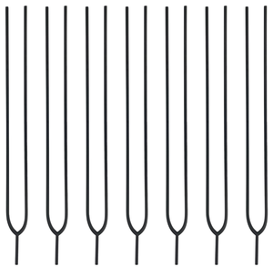 Balustre de hierro ovalado de 1/2 pulgada con eje redondo sólido para escaleras interiores, espiga metálica para escalera de madera - Product Image 1