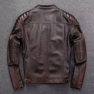 Veste en cuir personnalisée à prix abordable, qualité supérieure pour homme, style veste en cuir pour homme - Product Image 3