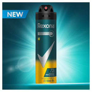 Rexona V8 para Hombre, Desodorante Antitranspirante en Aerosol, 150 ml (5 Onzas Líquidas) (Paquete de 3) - Product Image 4