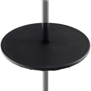 Tavolo da esterno regolabile da 20 pollici con foro per ombrellone da 1.5 pollici per mobili da giardino o da giardino - Product Image 4