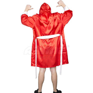 Batas de Boxeo de Alta Calidad con Material de Satén Ligero y Diseño Personalizado para Eventos Deportivos - Product Image 3