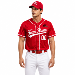 Camiseta de béisbol duradera diseñada para jugadores que necesitan una fácil movilidad durante clubes, equipos y eventos deportivos con un rendimiento confiable. - Product Image 1