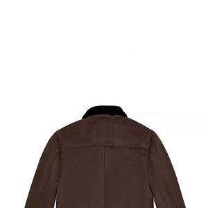 Unisex <b>Plus</b> <b>Size</b> Varsity Bomber <b>Jacket</b> Winter Warm Zip-Up Casual Outerwear Wholesale - Product Image 2