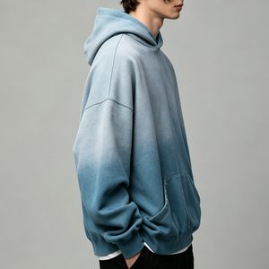 เสื้อฮู้ดดี้ผ้าฟลีซโพลีเอสเตอร์/คอตตอนคุณภาพสูงสั่งทำพิเศษ สีทอง น้ำหนัก 350 กรัม ไซส์ใหญ่พิเศษ ระบายอากาศได้ดี เหมาะสำหรับฤดูหนาว - Product Image 4