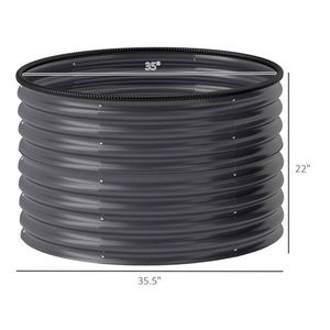 Fioriera Autoirrigante Zincata Extra Large per Interni ed Esterni Modello INS - Product Image 4