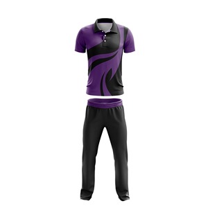 Nouvelle tenue de cricket 2026, vêtements de sport entièrement sublimés |   Tenue complète d'équipe de cricket pour hommes, femmes et jeunes : polo et pantalon - Product Image 6