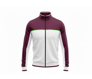 Lightweight Sublimation Full Zip Running <b>Jacket</b> Running and Fitness Wear Warm Breathable Quick Dry | Sizes Men Women Youth - Product Image 3