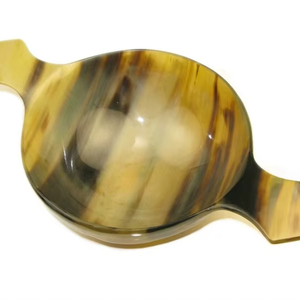 Bol à salade en corne de buffle naturelle polie, de qualité supérieure, sur mesure, jetable, pour la cuisine, la table à manger et les fêtes - Product Image 1