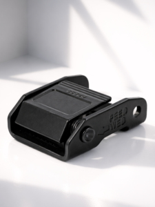 Hebilla de leva de 38 mm y 800 kg (1764 lb) de acero dulce con recubrimiento de polvo negro y aleación de zinc para correa de amarre y sujeción. - Product Image 4