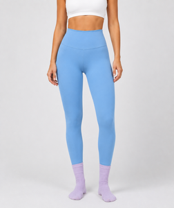 Legging Yaga pour femme, taille haute, effet ventre plat, compression, pantalon de yoga, doux, extensible, athlétique, pour la gym et le sport - Product Image 1