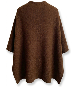 Premium Giant Chunky Knitted Shawl <b>Wrap</b> Soft Thermal Winter Scarf <b>Blanket</b> Factory Supply Bulk - Product Image 2