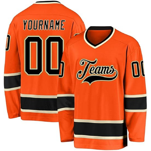 Tenue d'équipe de hockey sur glace professionnelle, vêtements sportifs personnalisés comprenant un maillot de hockey sur glace brodé sur mesure et des équipements d'équipe. - Product Image 3