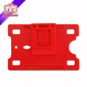 Two Ways ABS Business Card Badge <b>Holder</b> <b>ID</b> Name Tag - Product Image 4