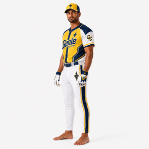 Uniforme de baseball respirant offrant un contrôle de l'humidité, une construction légère et une excellente flexibilité pendant le jeu. - Product Image 3