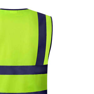 Chaleco de Seguridad Reflectante Unisex de Alta Calidad para Trabajos de Construcción al Aire Libre, Color y Logotipo Personalizables - Product Image 6