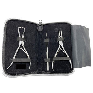 Kit de Extensiones de Cabello de Acero Inoxidable con Logotipo Personalizado al por Mayor, Pinzas de Alta Calidad en Grandes Cantidades - Product Image 5