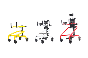 Gait Trainer features adjustable height allowing to adaptand grow with child <b>Ankle</b> design avoid legs crossing walking -BZ-XY01 - Product Image 1