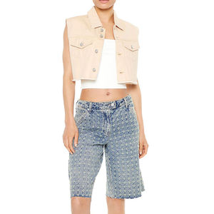 Chaqueta Corta sin Mangas para Mujer, Venta al por Mayor, Dos Bolsillos, Alta Calidad, Transpirable, Corte Regular - Product Image 6