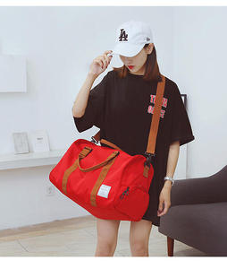 Bolsa de Viaje de Lona de Gran Capacidad de Calidad Profesional con Detalles de Cuero de Alta Gama y Diseño Estructural Reforzado - Product Image 6