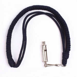 Nuevo Lanyard Táctico Personalizado OEM Hecho a Mano con Alambre de Hilo Metálico, Poliéster de la Más Alta Calidad, Silbato Personalizado, Nuevo Diseño - Product Image 2